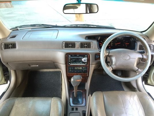 TOYOTA CAMRY 2.2 SE.G สีน้ำตาล ปี2001 รถมือเดียว รถสวย ขับดี เครื่องนิ่ง แอร์เย็น ซื้อไปคุ้ม