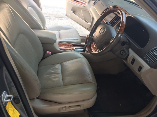 toyota camry 2.4Q สีเทาดำ ปี 2004 ไม่ติดแก๊ส เครื่องช่วงล่างดีมาก ยางปี 2015