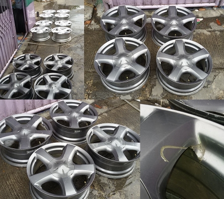 แม็ก Isuzu D-max Vcross ขอบ 17 3ชุด ไม่คดไม่ดุ้ง มีรอยบ้าง ราคาตามสภาพครับ แม็ก Isuzu D-max Vcross ขอบ 17 3ชุด ไม่คดไม่ดุ้ง มีรอยบ้าง ราคาตามสภาพครับ