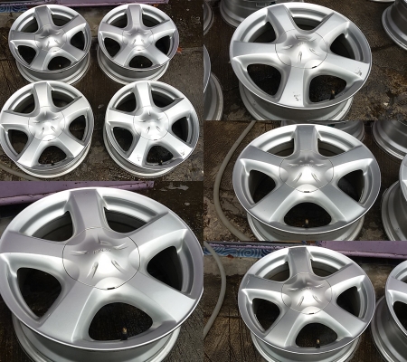 แม็ก Isuzu D-max Vcross ขอบ 17 3ชุด ไม่คดไม่ดุ้ง มีรอยบ้าง ราคาตามสภาพครับ