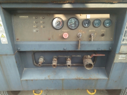 ปั้มลม! AIRMAN PDS655S ลม 7-8บาร์ ขายไม่แพงครับ!