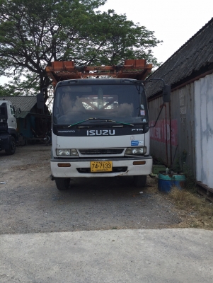 รถบรรทุกรถ 6 ล้อ ยาง 900 กระบะยาว 7.20 เมตร รถใช้งาน ทะเบียนพร้อม