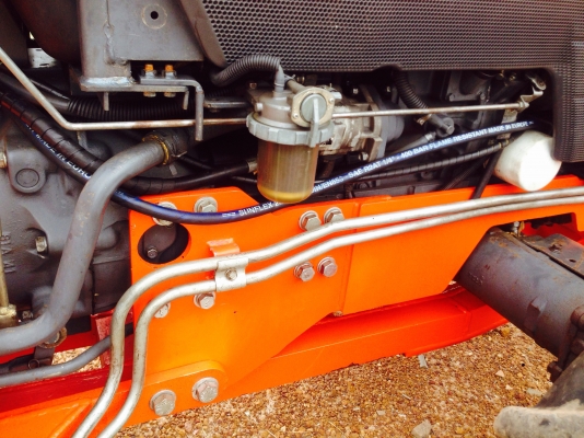 ขายL4508  4WD พร้อมใบดันหน้า ยางดี4เส้น