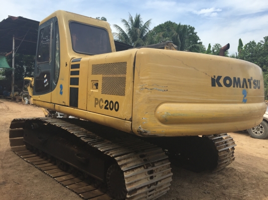รถขุดpc200-6 สภาพดีใช้ได้ มีบุงกี้ให้ถอดหัวคีบออก เครื่องนิ่ม ปั้มดี