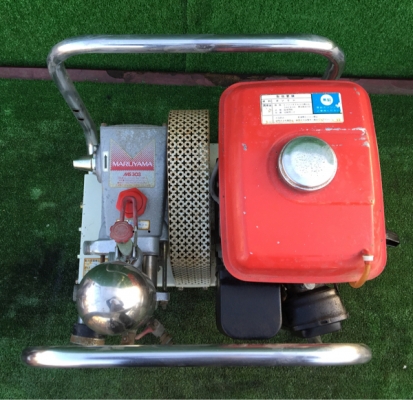 ชุดปั้มฉีดยา maruyama พร้อมเครื่อง mitsubishi เก่าญี่ปุ่น