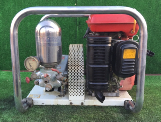 ชุดปั้มฉีดยา maruyama พร้อมเครื่อง mitsubishi เก่าญี่ปุ่น