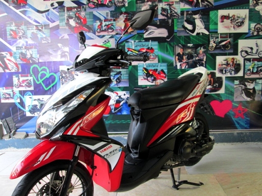MIO 125 i RR สีแดงขาว ล้อซี่ขอบดำ ตัวใหม่ รถ 4 เดือน เครื่องยนต์เดิมๆจากศูนย์ แถม 3 รายการ MIO 125 i RR สีแดงขาว ล้อซี่ขอบดำ ตัวใหม่ รถ 4 เดือน เครื่องยนต์เดิมๆจากศูนย์ แถม 3 รายการ