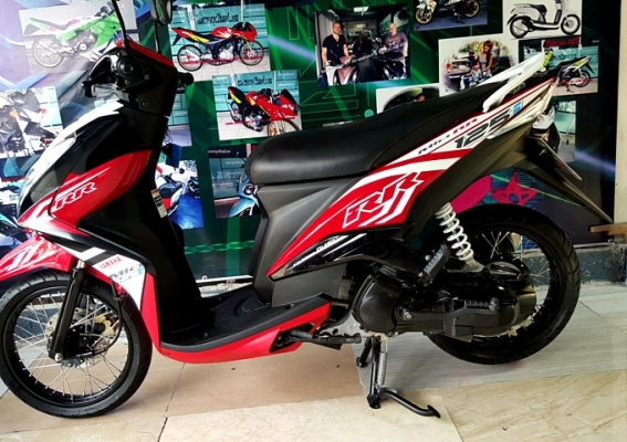 MIO 125 i RR สีแดงขาว ล้อซี่ขอบดำ ตัวใหม่ รถ 4 เดือน เครื่องยนต์เดิมๆจากศูนย์ แถม 3 รายการ MIO 125 i RR สีแดงขาว ล้อซี่ขอบดำ ตัวใหม่ รถ 4 เดือน เครื่องยนต์เดิมๆจากศูนย์ แถม 3 รายการ