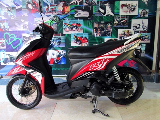 MIO 125 i RR สีแดงขาว ล้อซี่ขอบดำ ตัวใหม่ รถ 4 เดือน เครื่องยนต์เดิมๆจากศูนย์ แถม 3 รายการ MIO 125 i RR สีแดงขาว ล้อซี่ขอบดำ ตัวใหม่ รถ 4 เดือน เครื่องยนต์เดิมๆจากศูนย์ แถม 3 รายการ