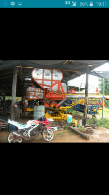 ขายรถเกี่ยวข้าวพร้อมเทรนเลอร์