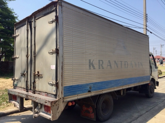 "6ล้อ HINO FB120แรง ยาว 5เมตร ตู้แห้ง คัสซีสวย ยางใหม่ รถสวย"