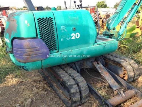 รถขุดเล็ก KOMATSU   PC20-7 รหัสสินค้า : 80802417  ติดต่อ คุณพงษ์วัฒน์ Tel.081-897-9757 www.nihonmono.com