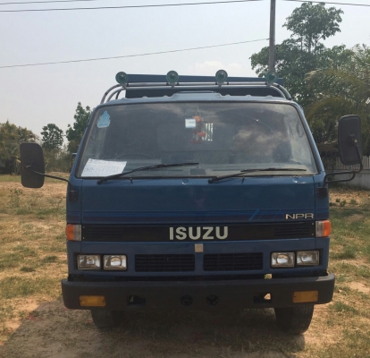 หกล้อ อีซูชุ NPR59L115 ดั้ม 5คิวปี39 พ.เวอร์ ช่วงล่างใหญ่ Fหน้า-หลังF ยาง8.25 พร้อมใช้งาน เล่มทะเบียนพร้อมโอน