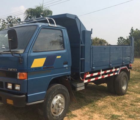 หกล้อ อีซูชุ NPR59L115 ดั้ม 5คิวปี39 พ.เวอร์ ช่วงล่างใหญ่ Fหน้า-หลังF ยาง8.25 พร้อมใช้งาน เล่มทะเบียนพร้อมโอน