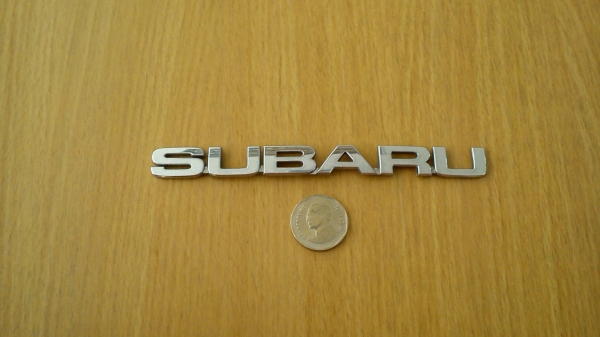 เพลทโลโก้ SUBARU ติดท้ายรถซุบารุ