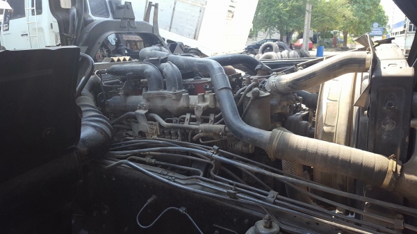 ISUZU ROCKY210F เครื่อง6BG1-4 โบอินเตอร์230แรง ISUZU ROCKY210F เครื่อง6BG1-4 โบอินเตอร์230แรง