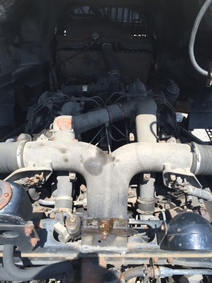 รถยก ลากจูงรถบรรทุก Mitsubishi  FP415 เครื่อง8DC9