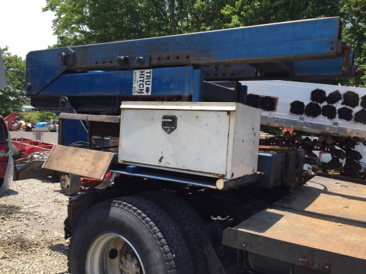 รถยก ลากจูงรถบรรทุก Mitsubishi  FP415 เครื่อง8DC9