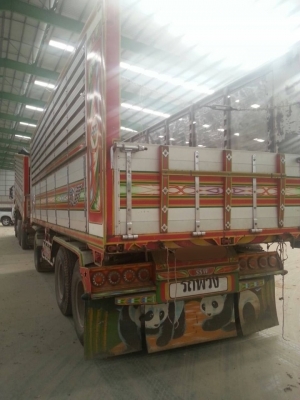 ขาย ISUZU 360 พ่วงแม่ลูก กระบะเนียมคอกเกษตรดั๊ม รถปี 53 รถวิ่ง 2 แสนโล