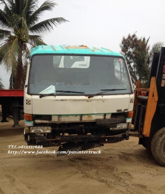 FROM JAPANหัวเก๋งรถบรรทุก6ล้อกลาง CABIN ISUZU NPR58L*หัวปิ๊บ* (รุ่นยกหัวได้/มีแหนบ/มีคัสซี/มีฐานล่าง) ราคาเพียง 59,000 บาท สนใจรีบติดต่อ 0819337688