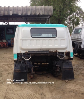 FROM JAPANหัวเก๋งรถบรรทุก6ล้อกลาง CABIN ISUZU NPR58L*หัวปิ๊บ* (รุ่นยกหัวได้/มีแหนบ/มีคัสซี/มีฐานล่าง) ราคาเพียง 59,000 บาท สนใจรีบติดต่อ 0819337688