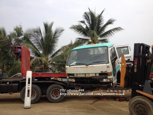 FROM JAPANหัวเก๋งรถบรรทุก6ล้อกลาง CABIN ISUZU NPR58L*หัวปิ๊บ* (รุ่นยกหัวได้/มีแหนบ/มีคัสซี/มีฐานล่าง) ราคาเพียง 59,000 บาท สนใจรีบติดต่อ 0819337688