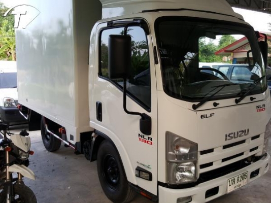 รถห้างมือเดียว (ELF NLR 130 ตู้บรรทุก) ปี 2010 รถเดิมไม่มีชนหนัก