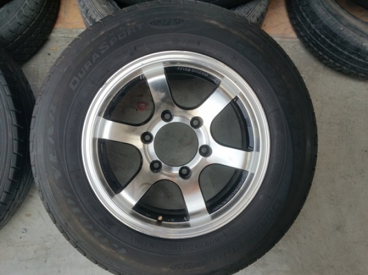 ขายล้อTE37  RX6 ขอบ15 6รู ET20 ยางปี14  4 ล้อ