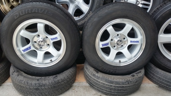 ขายล้อTE37 5 รูขอบ15 7.5 ET30 ยางปี14  4 ล้อ