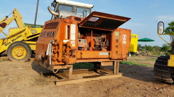 โชว์ครับ โชว์ ปั้มลม AIRMAN: 125PDS เครื่องดีเชล 4 สูบ เก่านอก ญี่ปุ่นแท้ พร้อมใช้ โชว์ครับ โชว์ ปั้มลม AIRMAN: 125PDS เครื่องดีเชล 4 สูบ เก่านอก ญี่ปุ่นแท้ พร้อมใช้