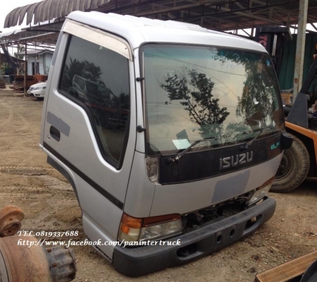 FROM JAPAN หัวเก๋งรถบรรทุก 6 ล้อกลาง ISUZU NPR71L *หัวการ์ตูน* (รุ่นใหม่ยกหัวได้/มีแหนบ/มีคัสซี/มีฐานล่าง/อุปกรณ์ครบตามสภาพ) ราคาเพียง 79,000 บาท สนใจรีบติดต่อ 0819337688