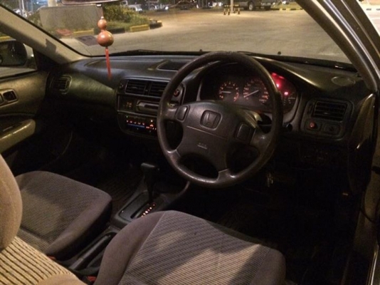 ขาย civic coupe สีบรอน ปี1998 เกียร์ Auto เครื่องD16 vtec Airbag ABS