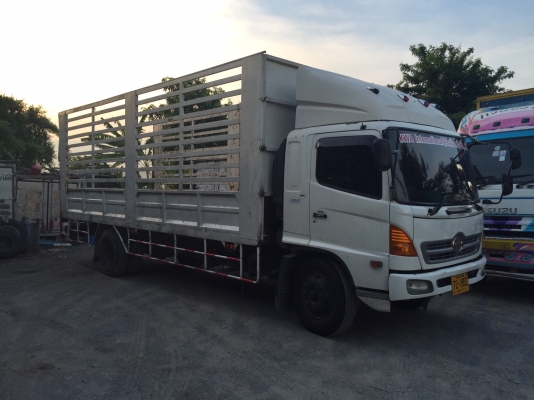 ขายรถ6ล้อ HINO MEGA FGกระบะพร้อมคอกยาว7.2 ม.สนใจติดต่อ081-6577048คุณตุ๊กตา