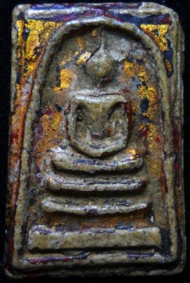 ลดจัดเต็ม พระสมเด็จวัดระฆัง ลงรักเก่าปิดทองแท้ E01 รักขลังๆ สวยเนื้อมันเงา รักสวยธรรมชาติ