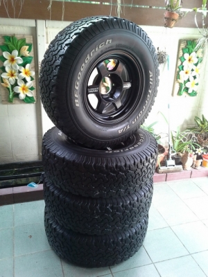 TE37 + BF All USA. 265/70/16 ปี11 สวยๆ 1ชุด