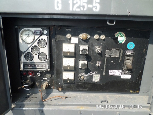 ขายเครื่องปั่นไฟ 125 KVA.