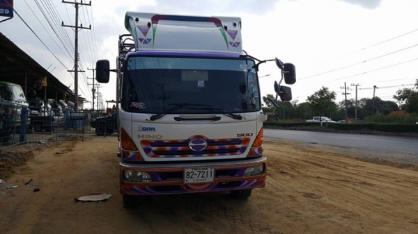 6ล้อยาว 7.50 เครื่อง 212แรง ปี52 กระบะเลสพื้นไม้ รถสวยเครื่องเสียงแสนกว่าๆ