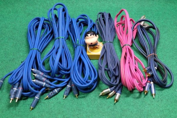 สายสัญญานมือสองญี่ปุ่นทุกเส้น Alpine // audiotechnica คุณภาพคับเส้น