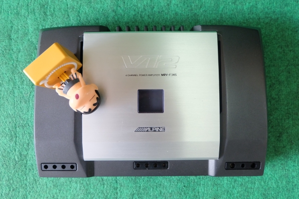 เพาวเวอร์แอมป์ Alpine ตระกูล V12 รุ่น MRV-F345 4ch แอมป์แนว Hi-End รุ่นใหม่ๆ