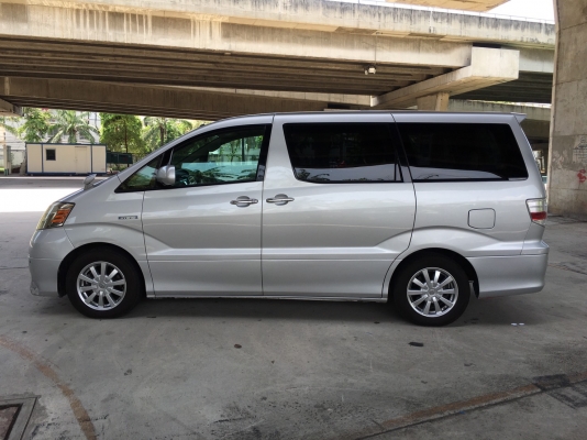 toyota alphard 2.4 hy สีเทา ปี2006