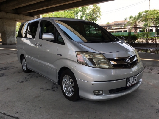 toyota alphard 2.4 hy สีเทา ปี2006