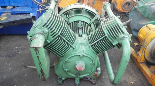 หัวปั้มลมชนตรงมอเตอร์ MAHLE(มาเล่) Made in Germany 7.5 HP 380V หัวลมคุณภาพสูงจากประเทศเยอรมันแบบชนตรง!!