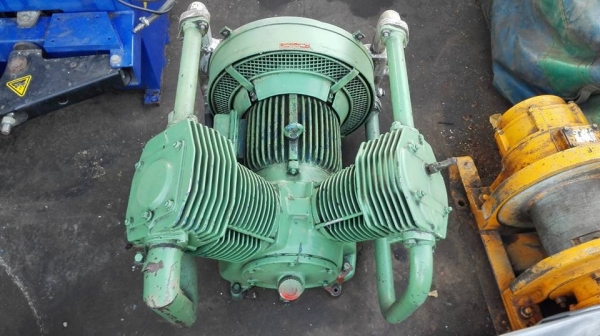 หัวปั้มลมชนตรงมอเตอร์ MAHLE(มาเล่) Made in Germany 7.5 HP 380V หัวลมคุณภาพสูงจากประเทศเยอรมันแบบชนตรง!!