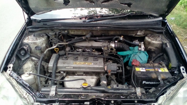 ด่วน..TAXIปลดป้ายแล้วเปลี่ยนสีแล้วสีสวยเต็ม ราคาเพียง 59,000 บาทเครื่อง7A-XXเกียร์Auto ติดแก๊สLpg+น้ำมัน(เซ็ตระบบE20)เครื่องสมบูณ์ ช่วงล่างแน่นสมบูรณ์มากเลี้ยวซ้าย/ขวาไม่มีดัง ภายในสวยสะอาดเก็บอีกหน่อยหล่อเลยแอร์หนาว วัดรอบ 2 ตัว(วัดความร้อน+วัดโวลล์แบตเต