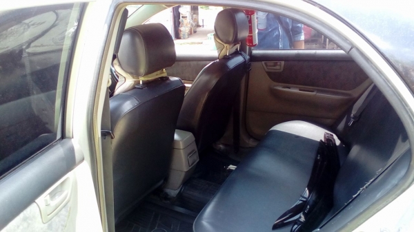 ด่วน..TAXIปลดป้ายแล้วเปลี่ยนสีแล้วสีสวยเต็ม ราคาเพียง 59,000 บาทเครื่อง7A-XXเกียร์Auto ติดแก๊สLpg+น้ำมัน(เซ็ตระบบE20)เครื่องสมบูณ์ ช่วงล่างแน่นสมบูรณ์มากเลี้ยวซ้าย/ขวาไม่มีดัง ภายในสวยสะอาดเก็บอีกหน่อยหล่อเลยแอร์หนาว วัดรอบ 2 ตัว(วัดความร้อน+วัดโวลล์แบตเต