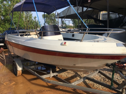 ขายเรือใหม่ลงน้ำ2ครั้ง18ฟุต