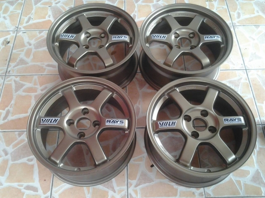 te37 ขอบ 15 หน้า 6.5  หลัง  7  /  4x100