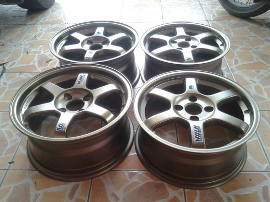 te37 ขอบ 15 หน้า 6.5  หลัง  7  /  4x100