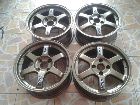 te37 ขอบ 15 หน้า 6.5  หลัง  7  /  4x100