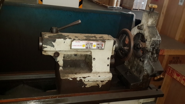 เครื่องกลึง บังแกเรีย 11 ฟุต สภาพโหละออก 0814583376 เอก ปทุม